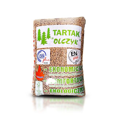 Pellet Olczyk 6 mm A1 DINplus 1000 kg Leżajsk Rzeszów Przeworsk