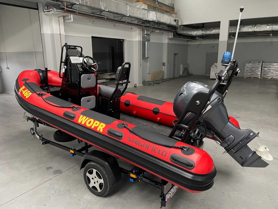 RIB Highfield Patrol 460 - łódź motorowa dla profesjonalistów
