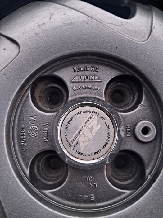 Диски R15, 4*100, 7J, ET-38, ЦО 57,1.