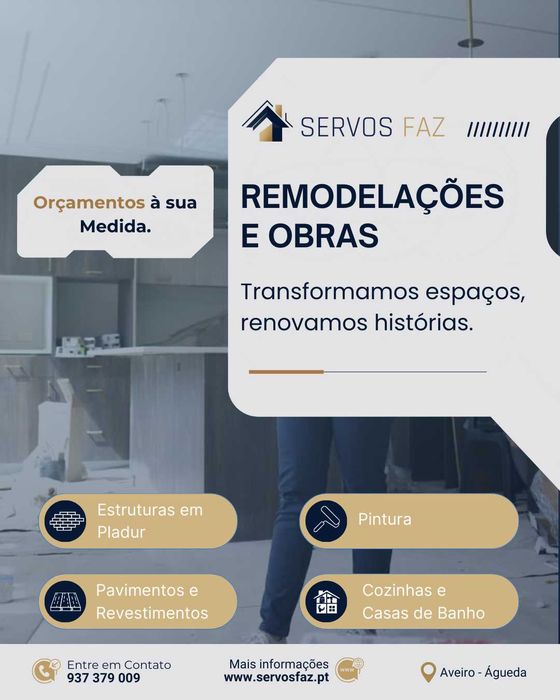 Remodelações e Obras - Aveiro