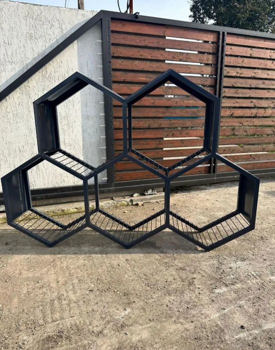 Дровник Соты для вашего дома