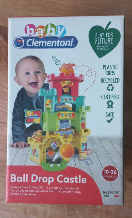 Wieża Zamek z kuleczką Clementoni Baby 18-36m