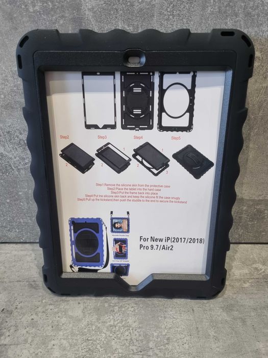 Nowe etui pancerne z paskiem iP 2017/ 2018 Pro 9.7  / Air2