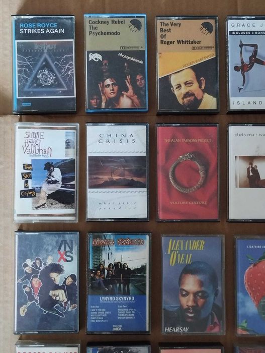 Várias Cassetes Antigas Internacionais #C02L03