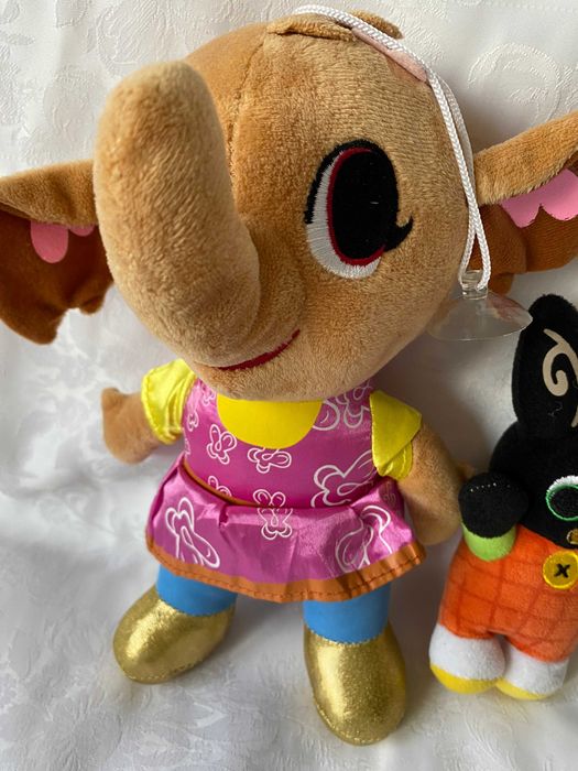 Maskotka breloczek królik BING i słoń SULA