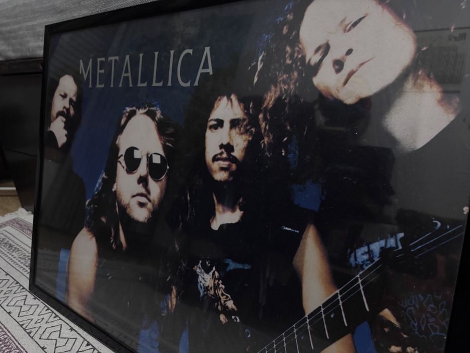 Poster Metallica anos 90s