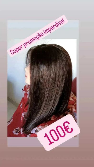 Perucas de cabelo 100% natural qualidade premium.