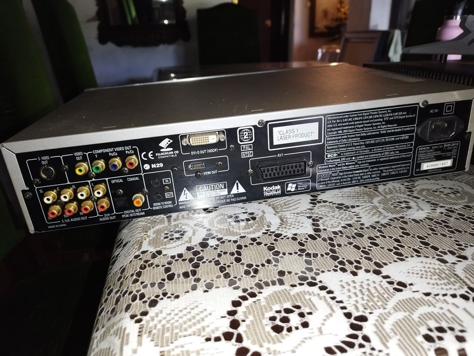 Leitor de DVD Denon
