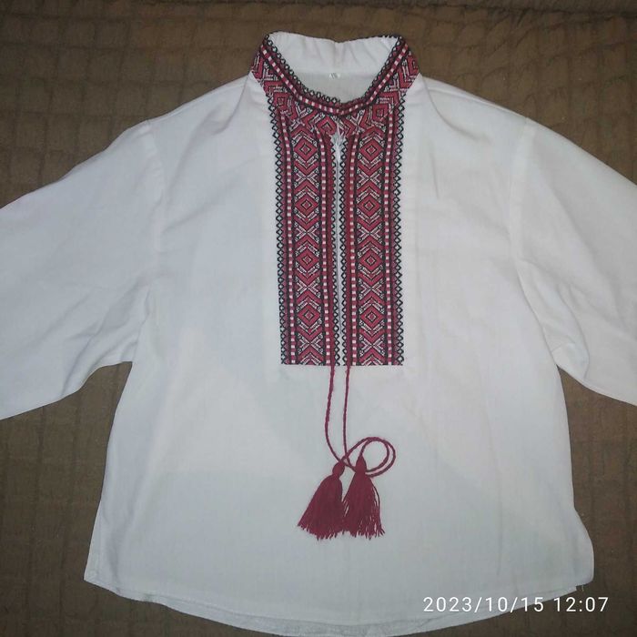 Дитяча вишиванка для хлопчика