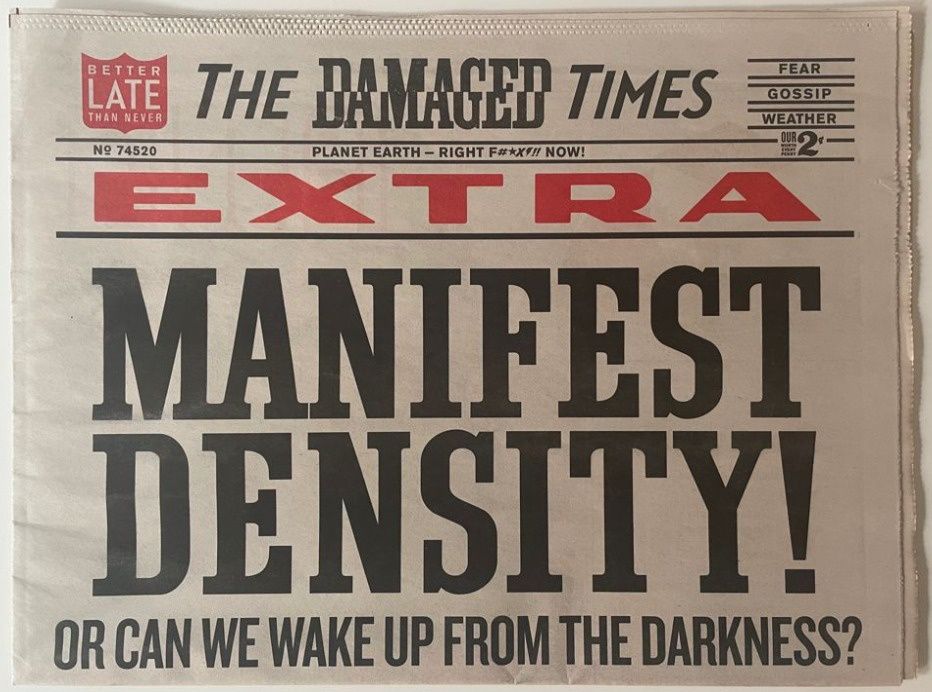 Shepard Fairey - The Damaged Times - Newspaper