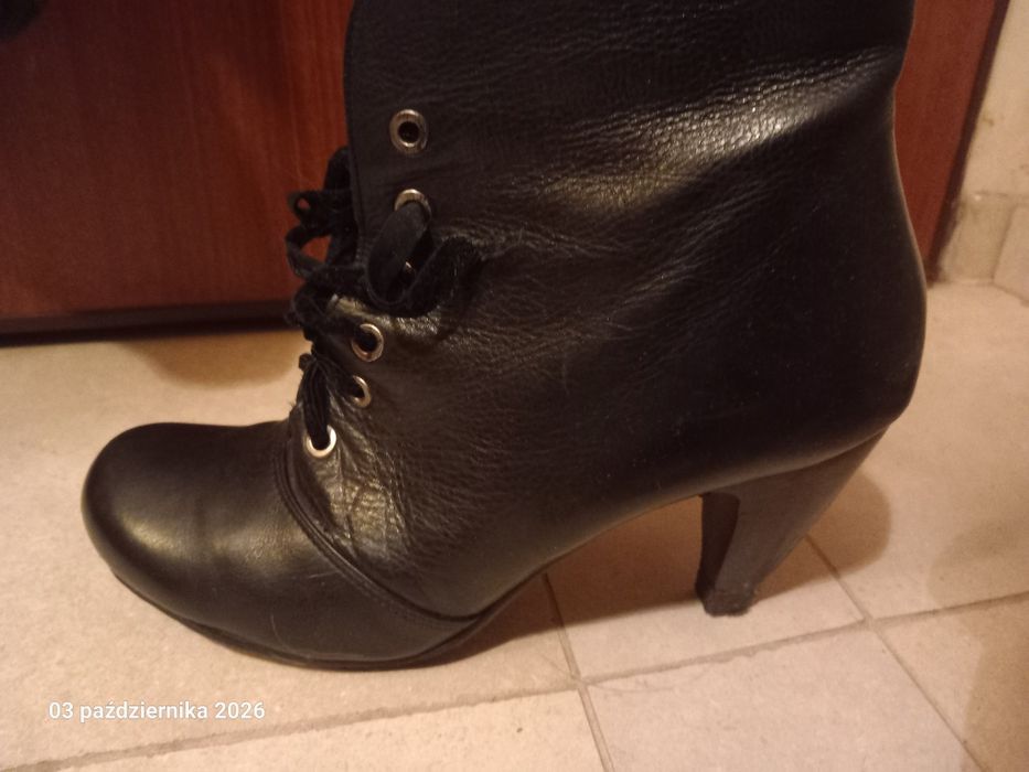 Skórzane buty RYŁKO 40 oddam