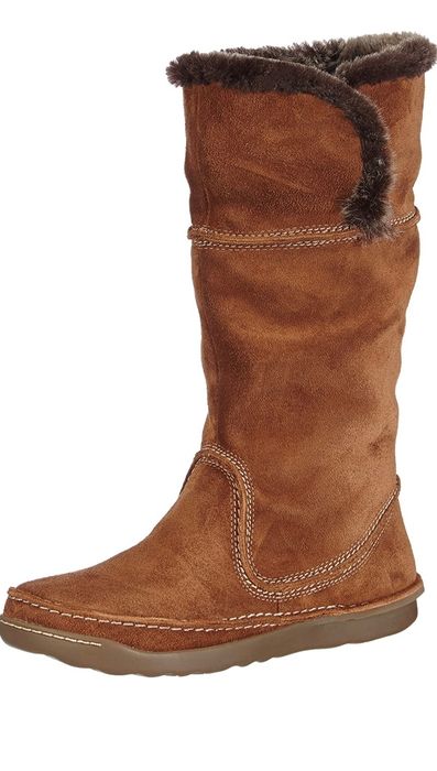 Clarcs nettle ice сапог зимний замша женский