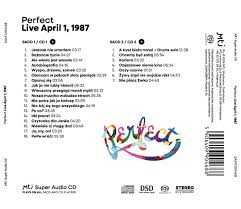 Live, April 1.1987 Perfect SACD super audio cd