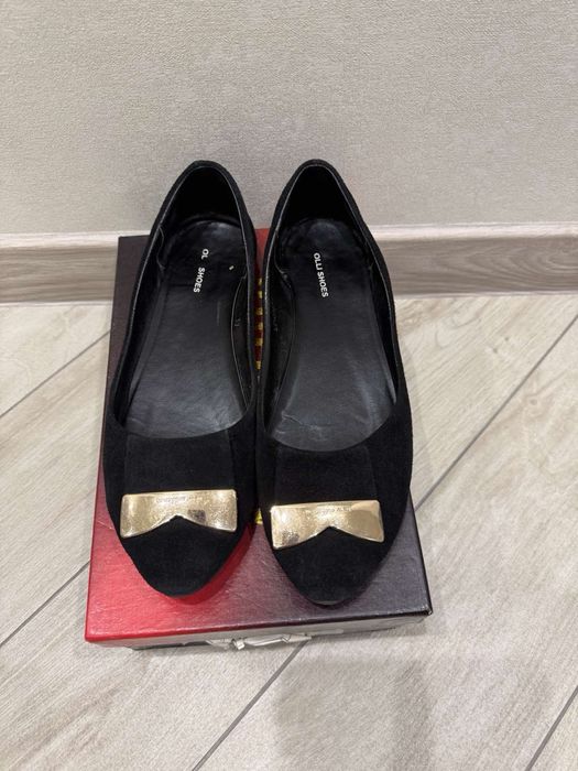 Балетки натуральна замш 39-40