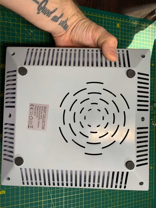 Витяжка BQ-858-8 80 Вт з HEPA-фільтром — для манікюру та 3D-друку