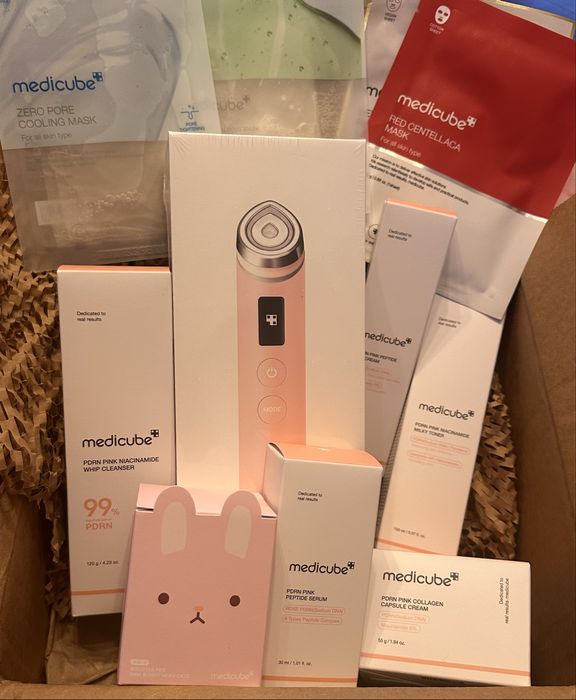 medicube age-r booster pro набір з кришечкою