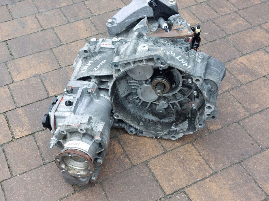 skrzynia biegów 2.0 tdi 4x4 lnm + reduktor vw seat skoda komplet