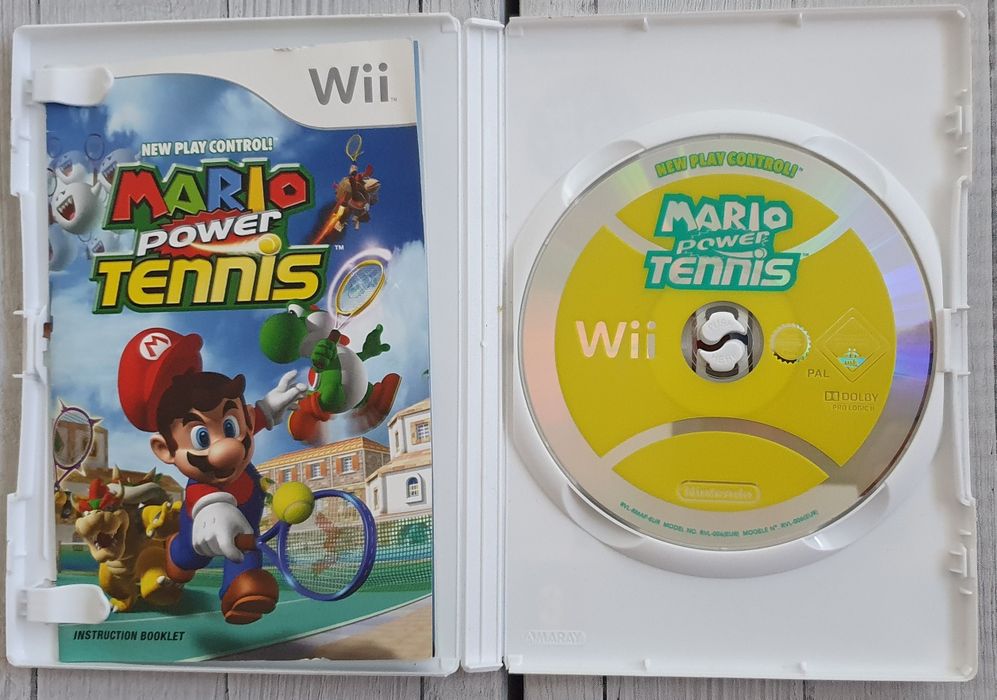 "Mario Power Tennis" Nintendo Wii wersja angielska