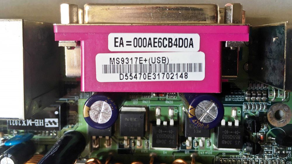 Motherboard MATSONIC MS9317E+ (skt478 - P4 - SDR/DDR), Celeron 2.5Ghz64729500442370123