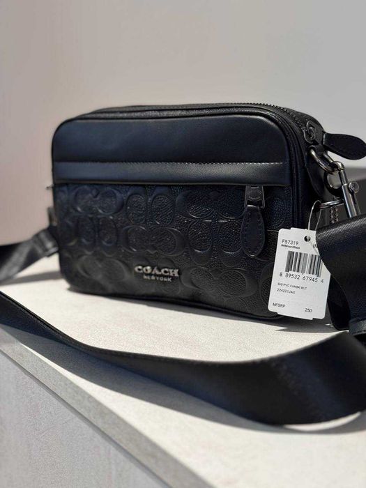 Сумка Coach Crossbody / Сумка Коач кросбаді чорна black