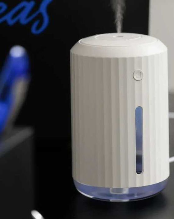 Портативний USB-зволожувач повітря з підсвіткою (нічник/декор)