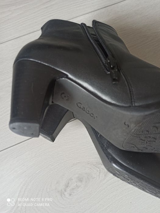 Botki damskie skóra Gabor roz 38