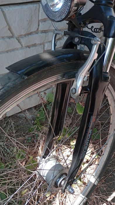 Электровелосипед на курке