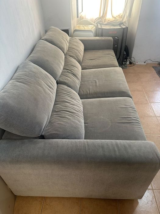 Sofá IKEA ESKILSTUNA – 3 lugares + chaise | 2,68 m