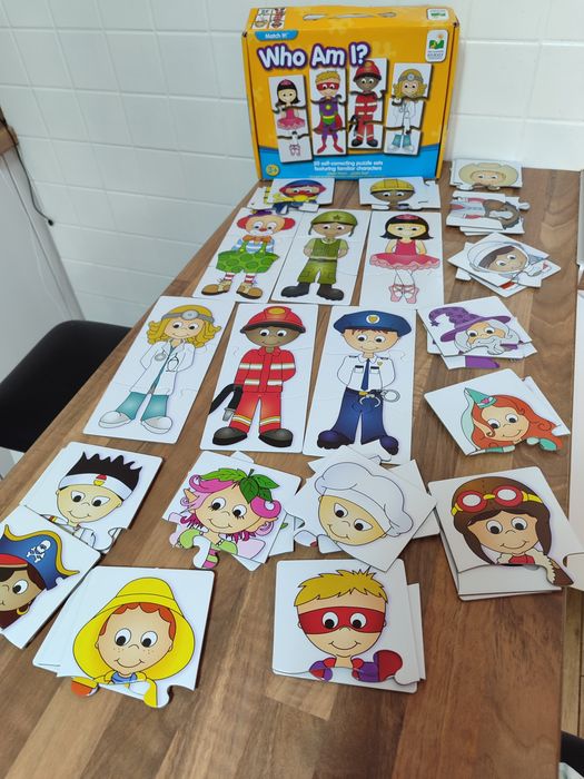 Puzzle edukacyjne zestaw