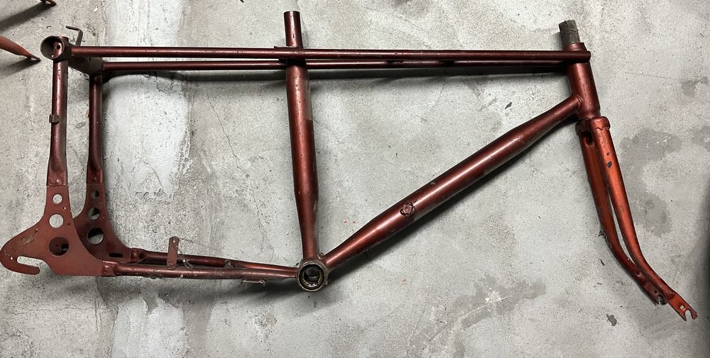 Conjunto bicicleta chopper Stelber Stratostreak