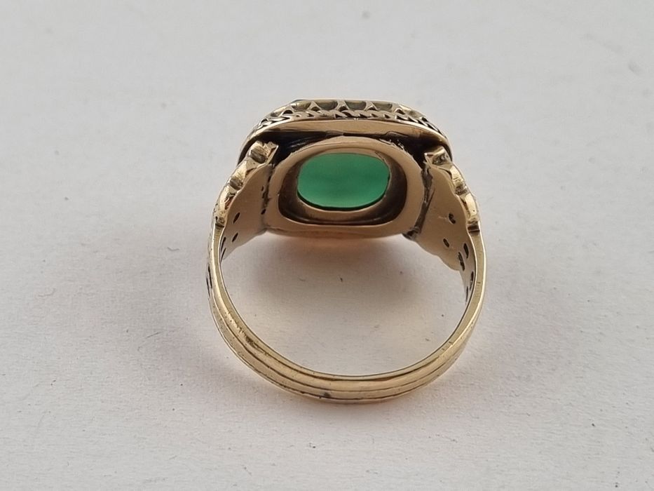 Старинное кольцо перстень печать