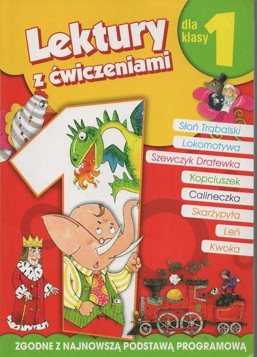 Lektury dla klasy 1 z ćwiczeniami