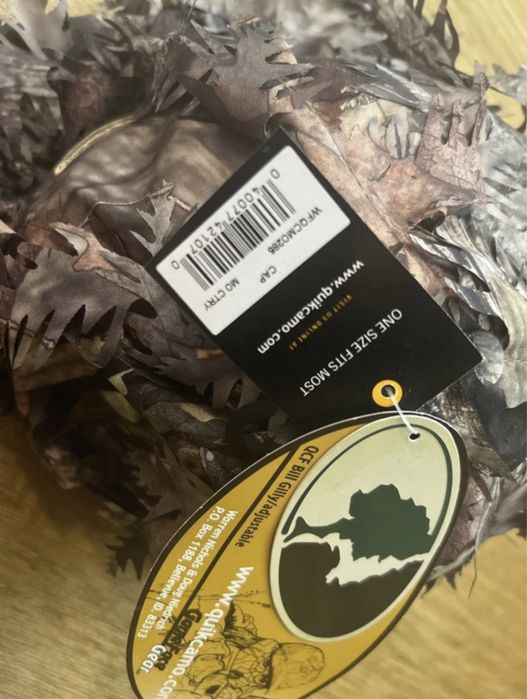 Czapka z daszkiem kamuflaż