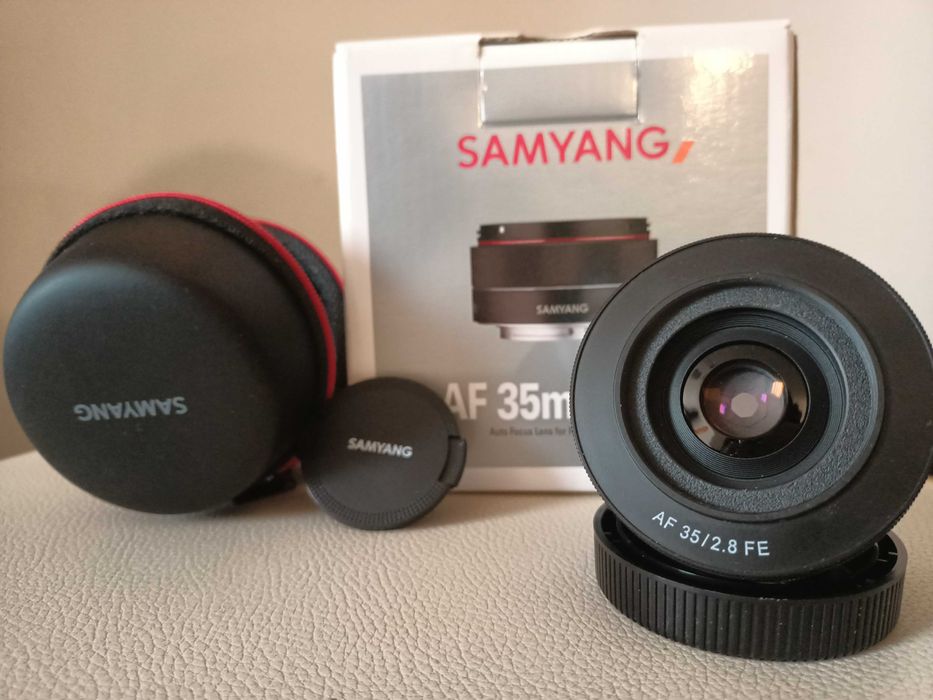O Samyang 35 2.8 Sony - jak nowy