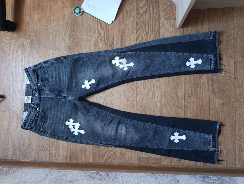 Джинси Gallery Dept x Chrome hearts