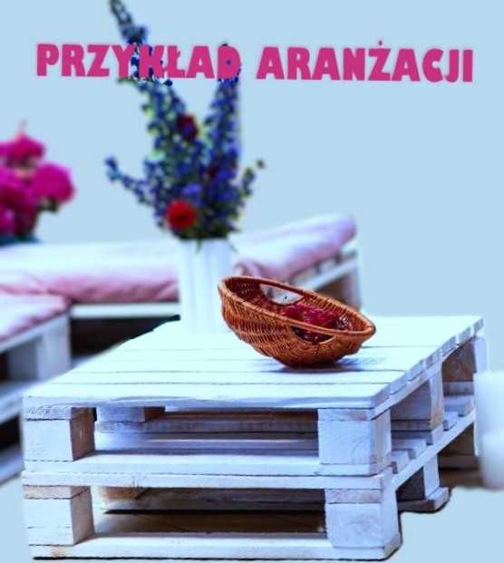 Europalety białe do wnętrza i ogrodu  2 sztuki TANIO!
