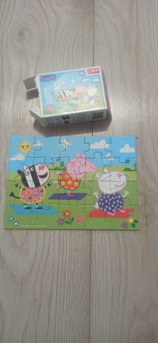 Puzzle Świnka Peepa