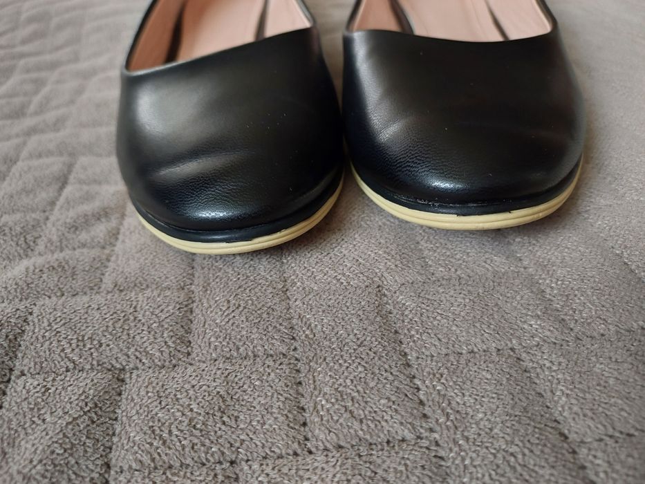 Baleriny czarne 37 damskie