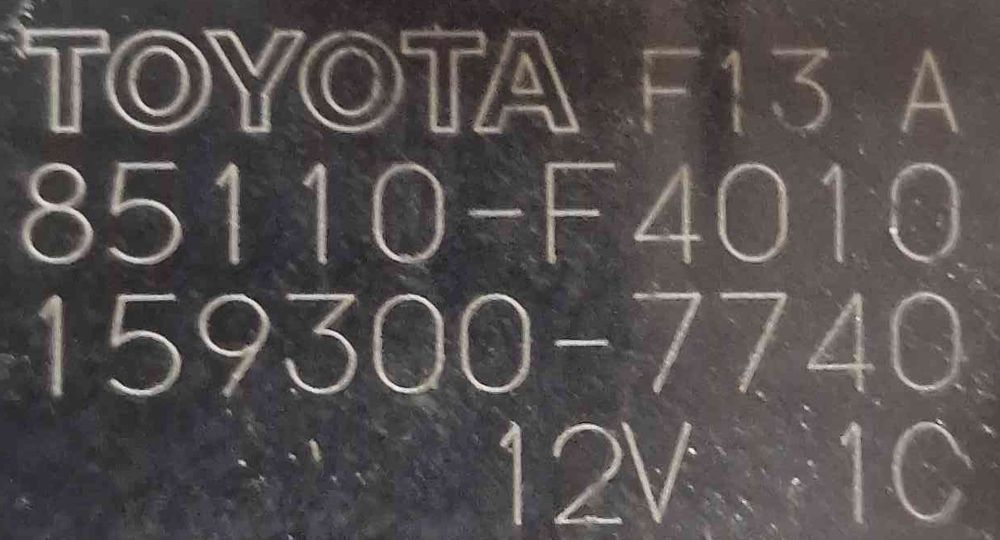 Motor Limpa Vidros Frente TOYOTA C-HR (_X1_) ano 2017