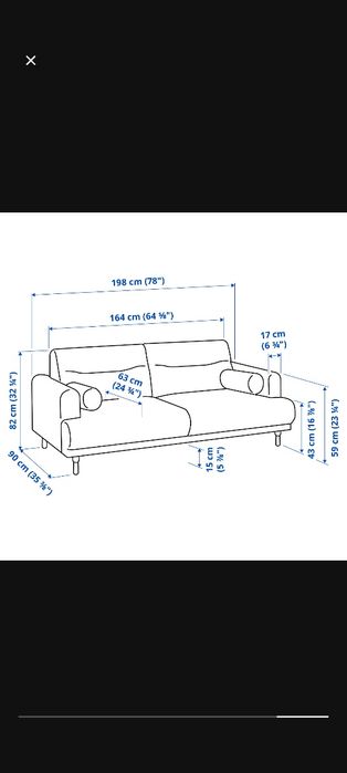 Sofa IKEA Langaryd 2