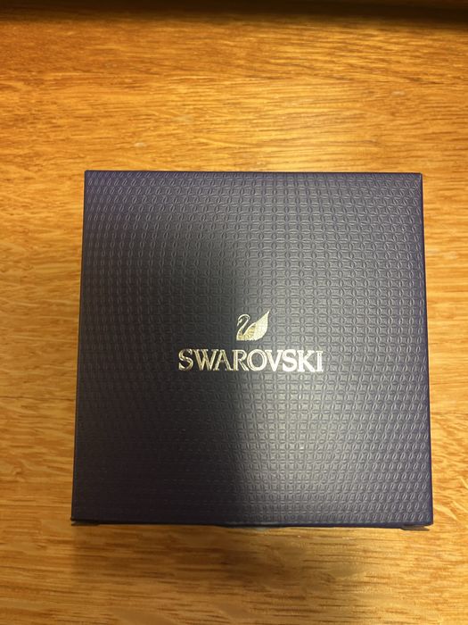 Naszyjnik Swarovski Miś Różowy