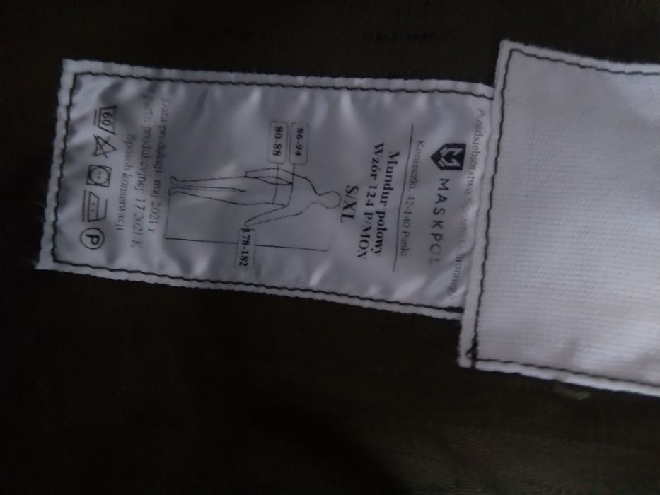 Mundur polowy 180cm.wzór 123-124/2010 M/R - S/XL