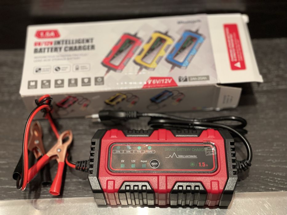 Carregador/Reparador de Bateria Automovel NOVO!!!