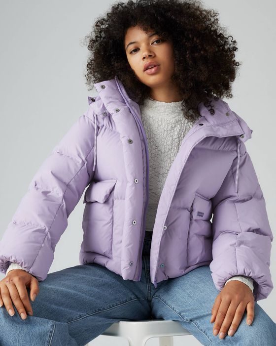 Levis S M пуховик куртка тренд курточка зима демі пуф