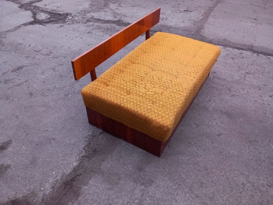 Pufa kanapa siedzisko PRL