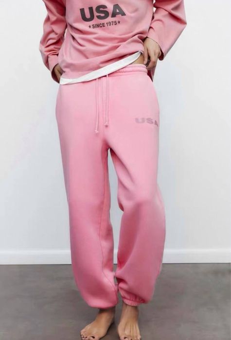 Костюм   жіночий,  брендовий, рожевий zara