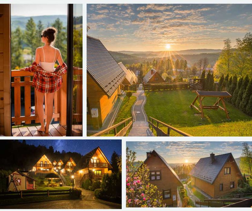 Jacuzzi/Domek w samym centrum Soliny/150m od Zapory i PKL/Kominek/Wiejski