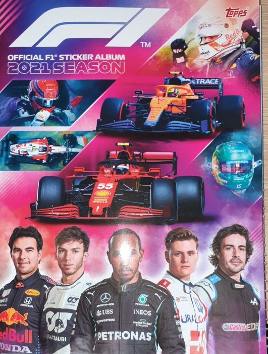 Naklejki F1 Turbo Attax 2021