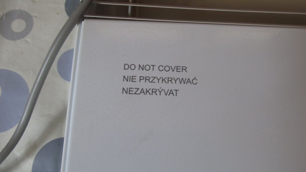Grzejnik elektryczny 1500W THERMOVAL