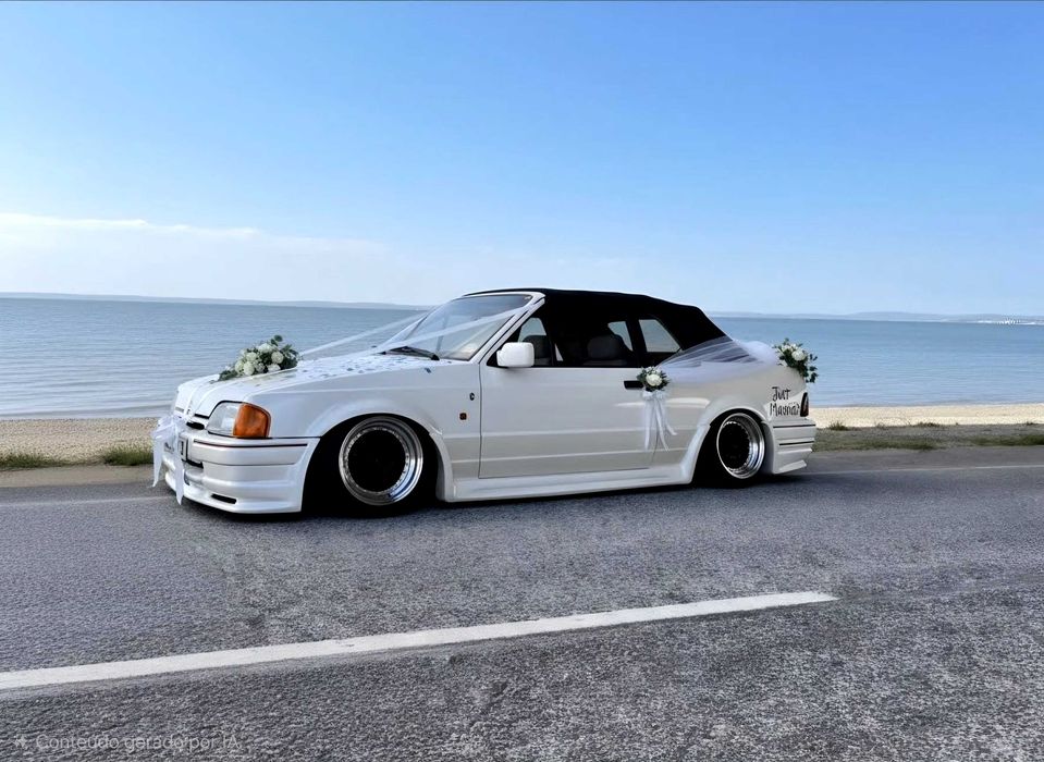 Alugar caŕro para casamento Ford Escort Cabrio